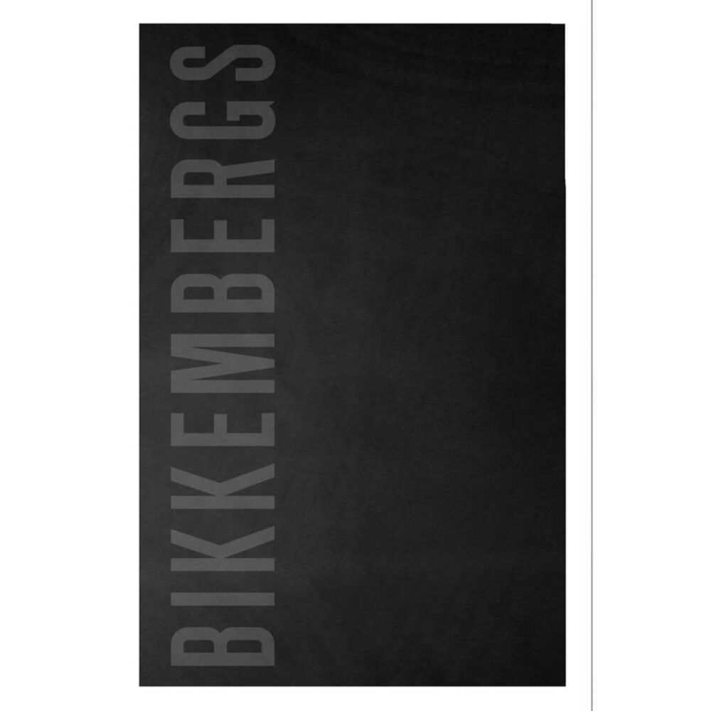 Bikkembergs Black Cotton Men's Men's Towel